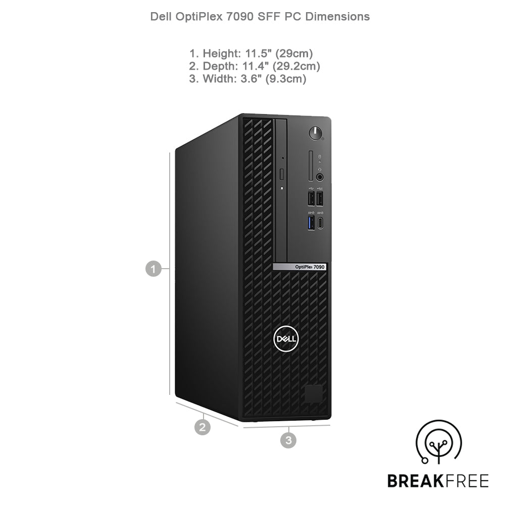 Dell OptiPlex 7090 SFF PC i9 10900 16GB RAM 512GB SSD 4K DP