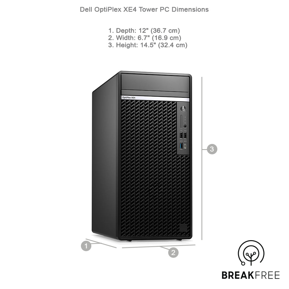 Dell OptiPlex XE4 Tower PC i7 12700 4.9GHz 32GB RAM 512GB SSD WiFi Bluetooth