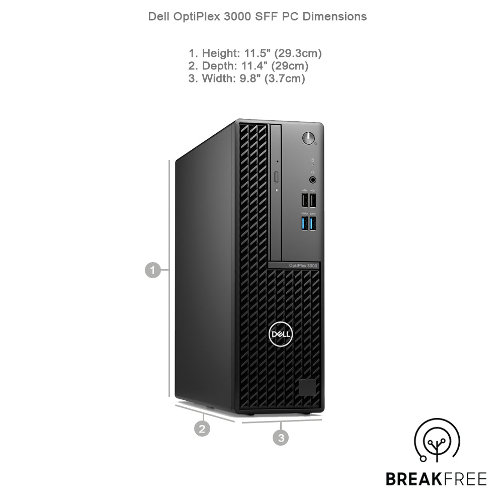 Dell OptiPlex 3000 SFF PC i5 12500 4.6GHz 16GB RAM 500GB SSD