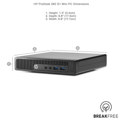 HP ProDesk 260 G1 Mini PC i3 4030U 8GB RAM 120GB SSD