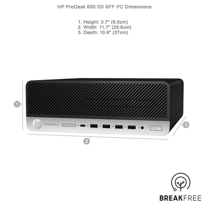 HP ProDesk 600 G5 SFF PC i7 8700 4.6GHz 16GB RAM 500GB SSD 500GB HDD VGA 4K