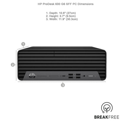 HP ProDesk 600 G6 SFF PC i5 10500 4.5GHz 8GB RAM 500GB SSD HDMI 4K