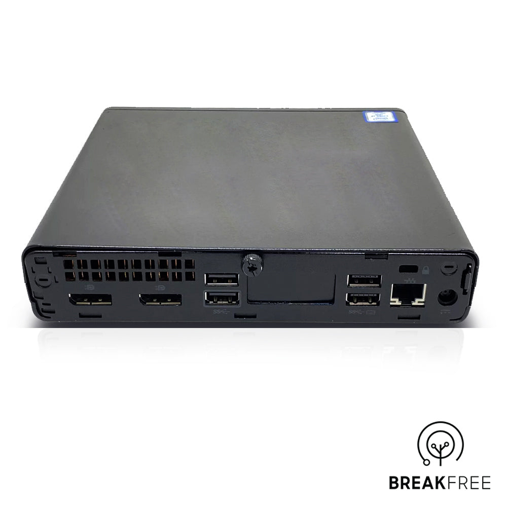 HP EliteDesk 800 G5 Mini PC i5 9500T 3.7GHz 16GB RAM 256GB SSD 4K