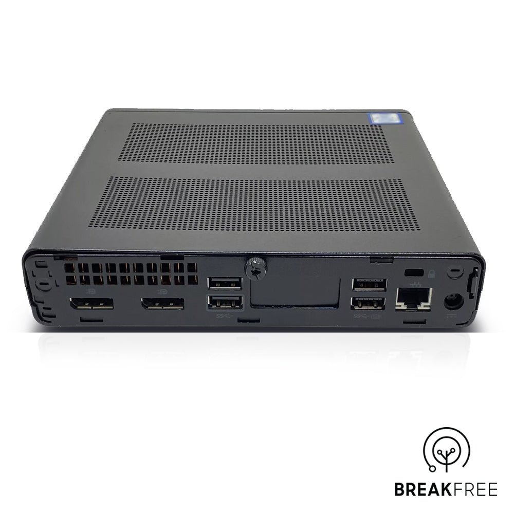 HP EliteDesk 800 G5 Mini PC i7 9700 4.7GHz 16GB RAM 256GB SSD 4K DP