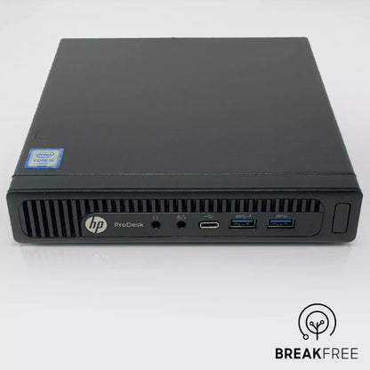 HP ProDesk 600 G2 Mini PC i5 6500T 3.1GHz 8GB RAM 256GB SSD 4K DisplayPort