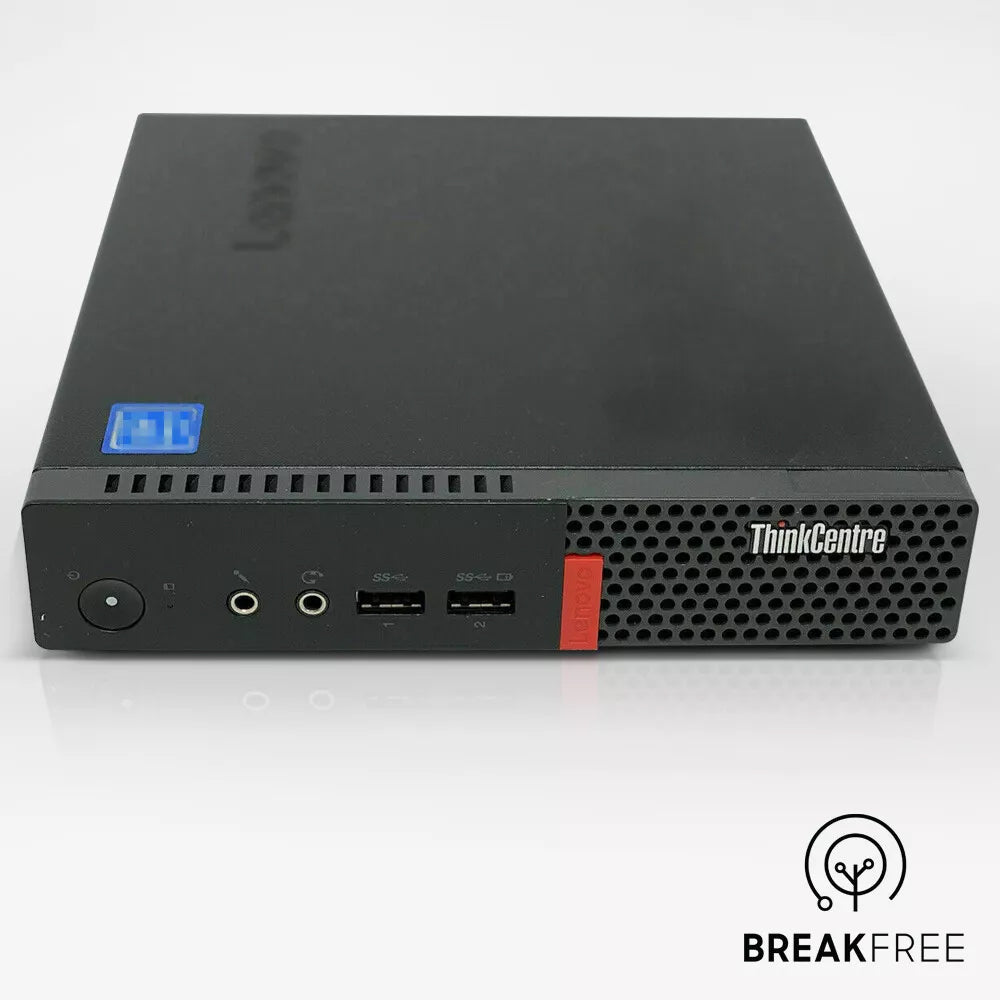 Lenovo ThinkCentre M710q Tiny Desktop PC i5 7400T 3GHz 8GB RAM 256GB SSD