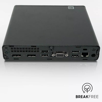 HP ProDesk 400 G5 Mini PC i7 9700T 4.3GHz 32GB RAM 256GB SSD 500GB HDD 4K DP VGA WiFi