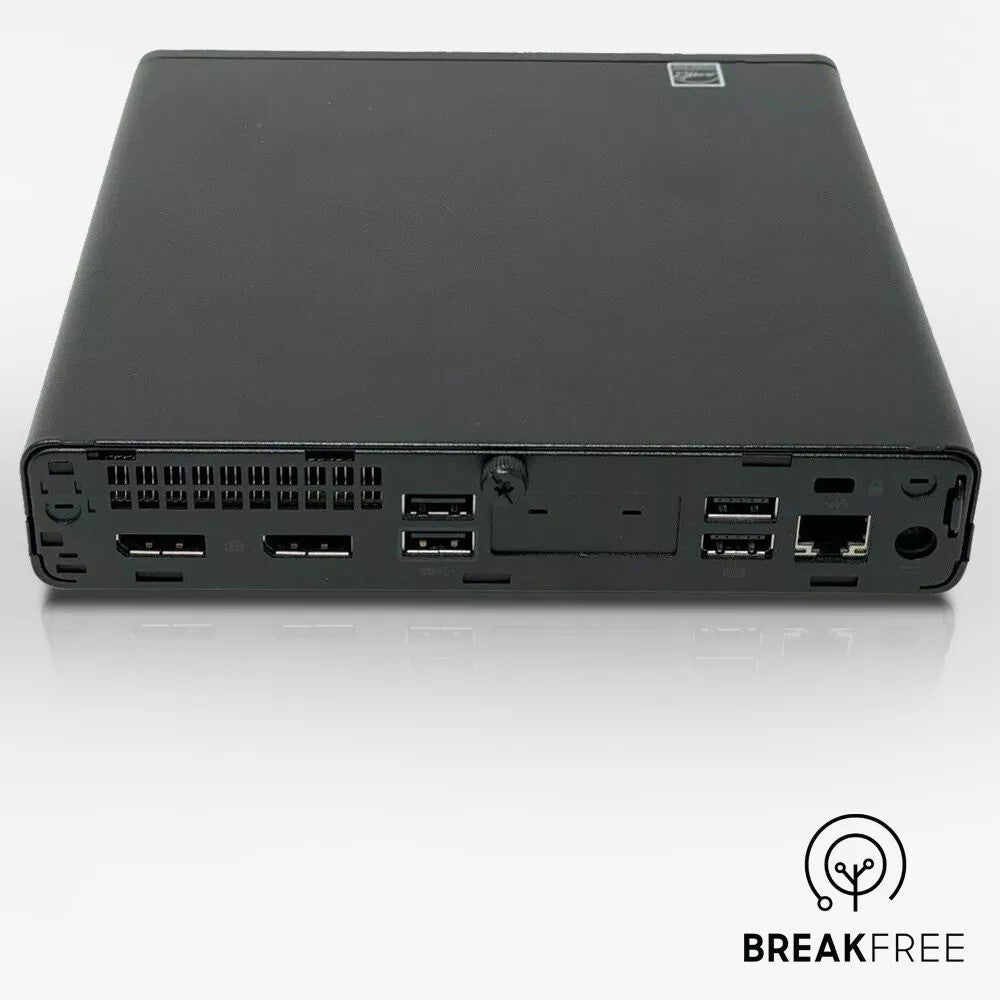 HP ProDesk 400 G5 Mini PC i3 9100T 3.7GHz 8GB RAM 256GB SSD 4K 2x DP