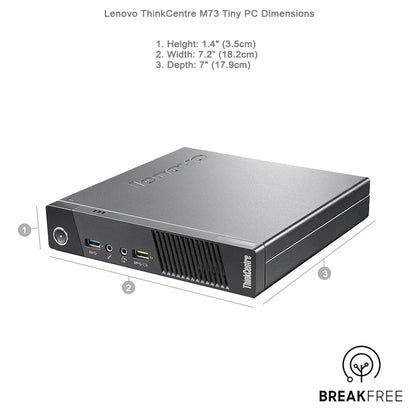 Lenovo M73 Mini PC ChromeOS Flex 2.6GHz 8GB RAM 120GB SSD WiFi Bluetooth