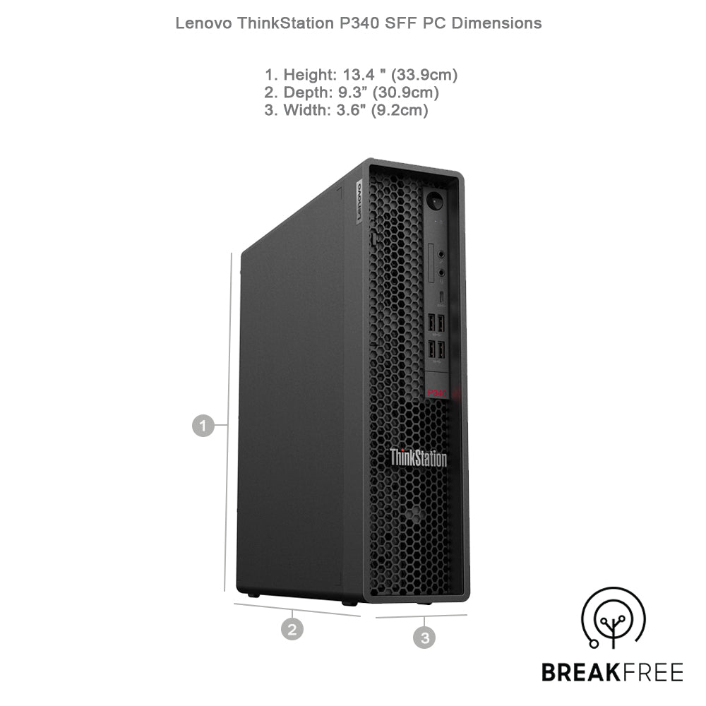 Lenovo ThinkStation P340 SFF PC i5 10500 4.5GHz 16GB RAM 512GB SSD 4K DP