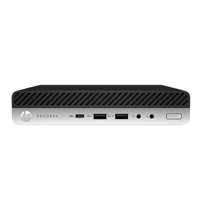 HP ProDesk 600 G5 Mini PC i3 9100T 3.7GHz 8GB RAM 256GB SSD 4K WiFi Bluetooth