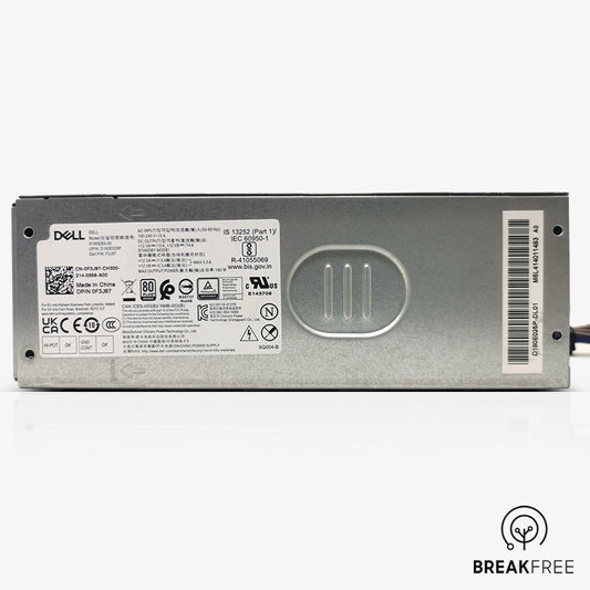 Dell 0F3J97 OptiPlex Inspiron Vostro Tower HU180EBS-00 180W Power Supply PSU