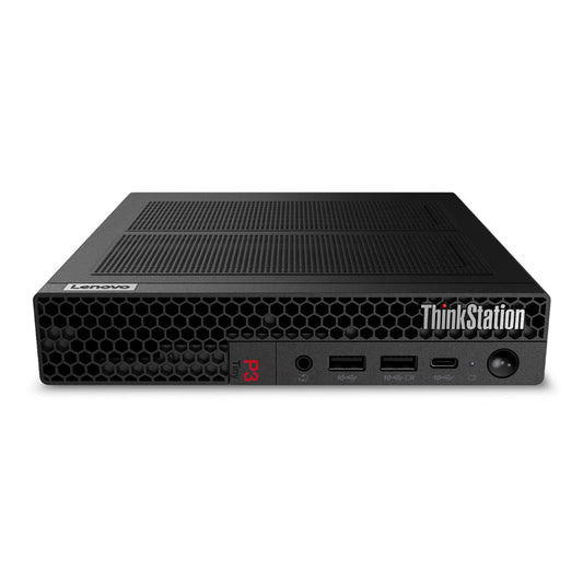 Lenovo ThinkStation P3 Tiny PC i7-14700T 32GB RAM 512GB SSD Nvidia GPU T400 4GB