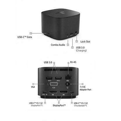 HP L25642-001 G2 Docking Station USB-C Thunderbolt 230W Dock