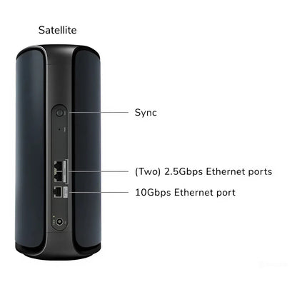 NETGEAR ORBI 970 RBE970B Quad-Band WiFi 7 Mesh Satellite