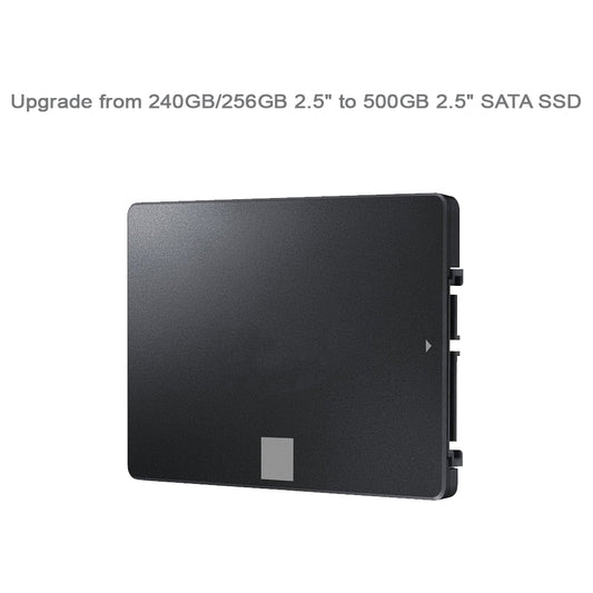 Upgrade from 256GB 2.5" to 500GB 2.5" SSD