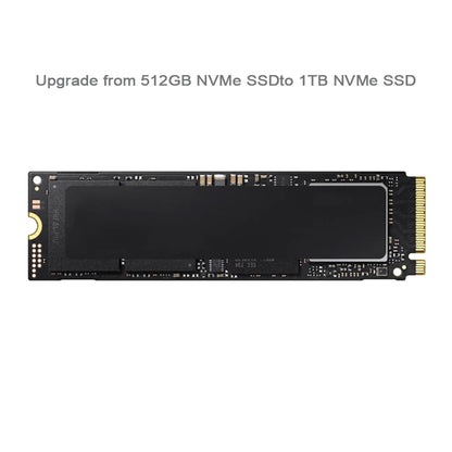 Upgrade from 512GB NVMe SSD to 1TB NVMe SSD