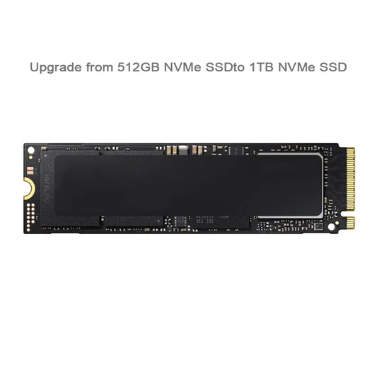 Upgrade from 512GB NVMe SSD to 1TB NVMe SSD