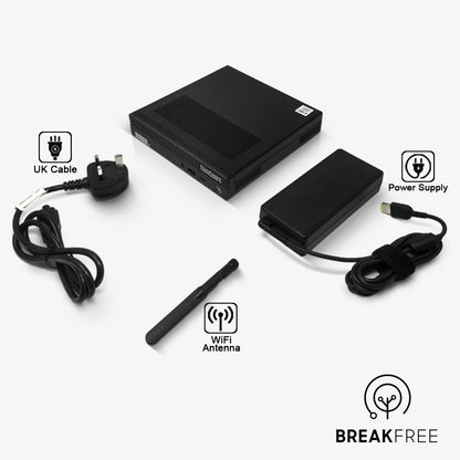 Lenovo ThinkCentre M90q Tiny PC i9 10900T 4.6GHz 32GB RAM 500GB SSD WiFi BT 4K