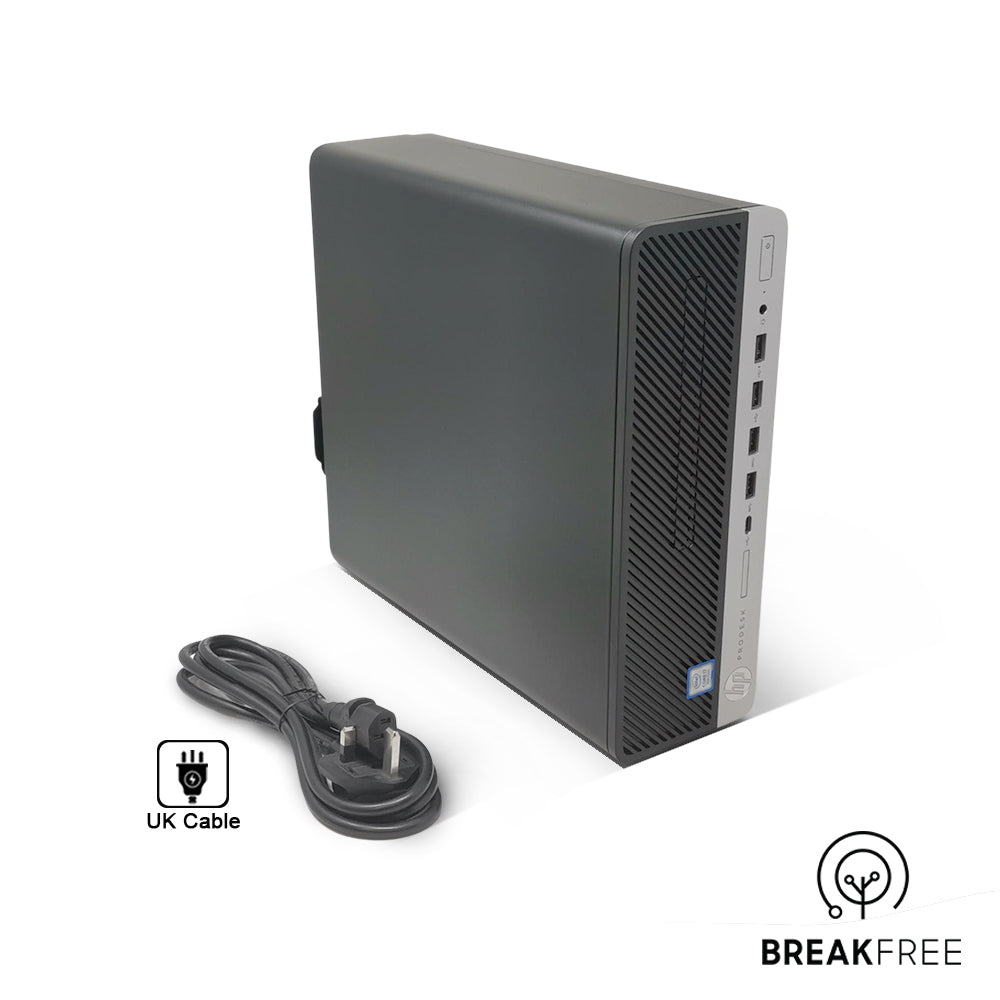 HP ProDesk 600 G5 SFF PC i7 8700 4.6GHz 16GB RAM 500GB SSD 500GB HDD VGA 4K