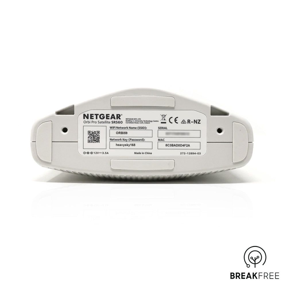Netgear Orbi Pro SRS60 AC3000 Tri-band Business WiFi 5 Satellite