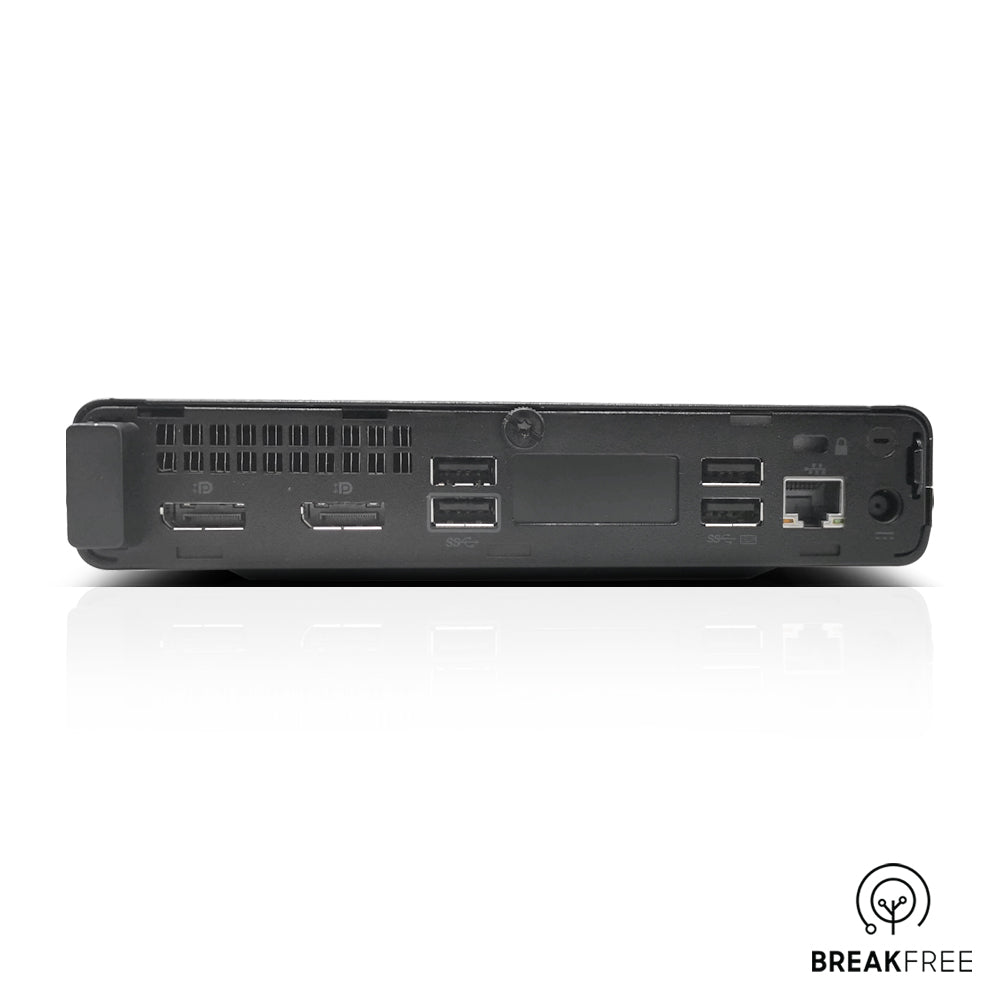 HP ProDesk 600 G5 Mini PC i3 9100T 3.7GHz 8GB RAM 256GB SSD 4K WiFi Bluetooth