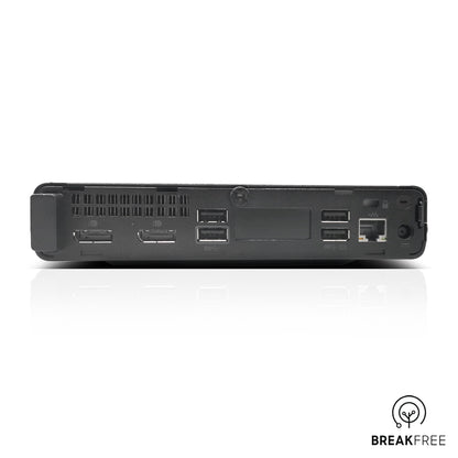 HP ProDesk 600 G5 Mini PC i3 9100T 3.7GHz 8GB RAM 256GB SSD 4K WiFi Bluetooth