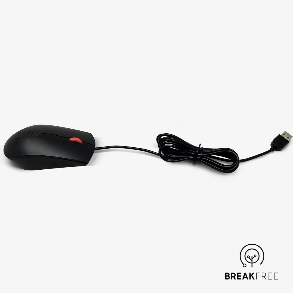 Lenovo 4Y50Q64661 Fingerprint Biometric USB Wired Mouse