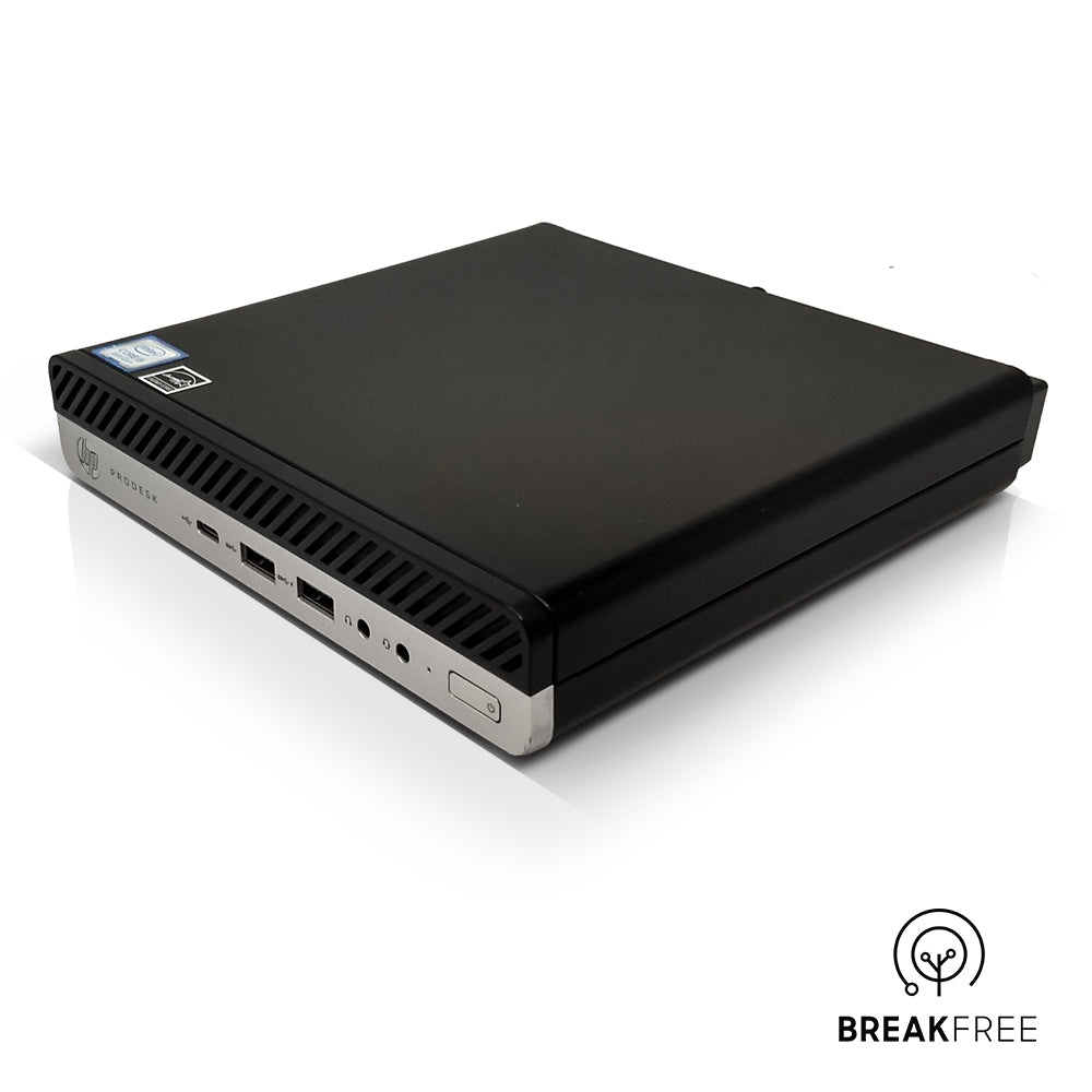 HP ProDesk 600 G4 Mini PC i7 8700T 4GHz 32GB RAM 500GB SSD 4K