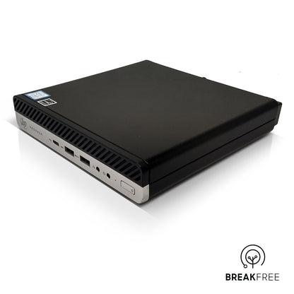 HP ProDesk 600 G4 Mini PC i7 8700T 4GHz 32GB RAM 500GB SSD 4K