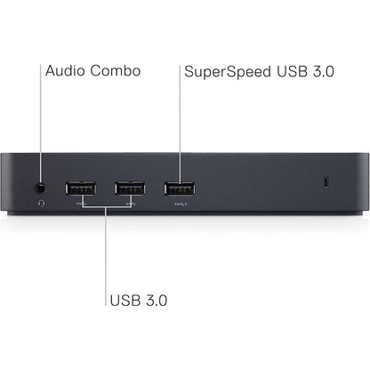 Dell D3100 Universal USB 3.0 Docking Station 4K