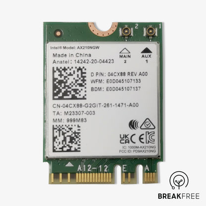 Intel AX210NGW WiFi 6E Card M.2 Wireless 802.11ax Card Bluetooth 5.3