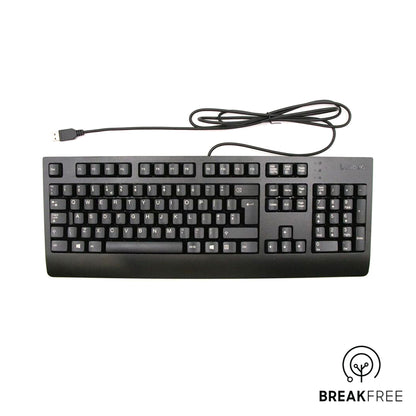 Lenovo Wired PC Keyboard QWERTY USB 00XH726 4X30M86917