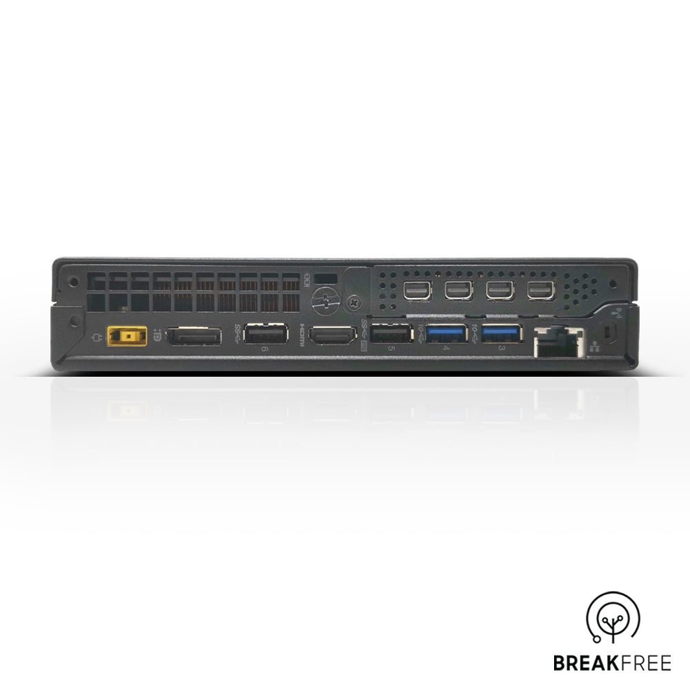 Lenovo ThinkStation P330 Tiny PC i7 8700T 32GB RAM 2GB GDDR5 500GB SSD 4K DP