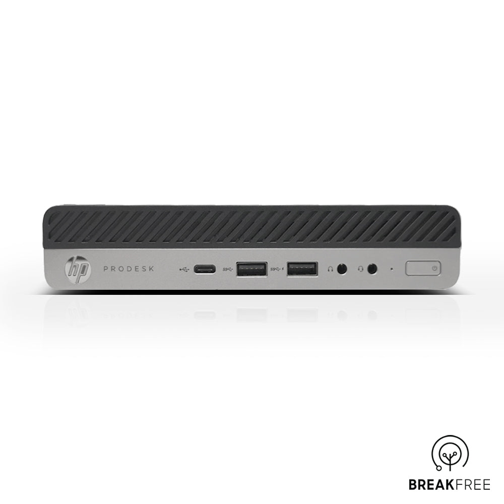 HP ProDesk 600 G5 Mini PC i3 9100T 3.7GHz 8GB RAM 256GB SSD 4K WiFi Bluetooth