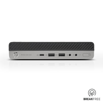 HP ProDesk 600 G5 Mini PC i3 9100T 3.7GHz 8GB RAM 256GB SSD 4K WiFi Bluetooth