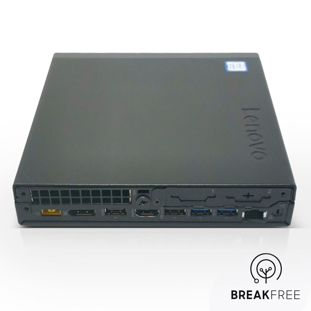 Lenovo ThinkCentre M720q Tiny PC i3 9100T 3.7GHz 8GB RAM 256GB SSD 4K