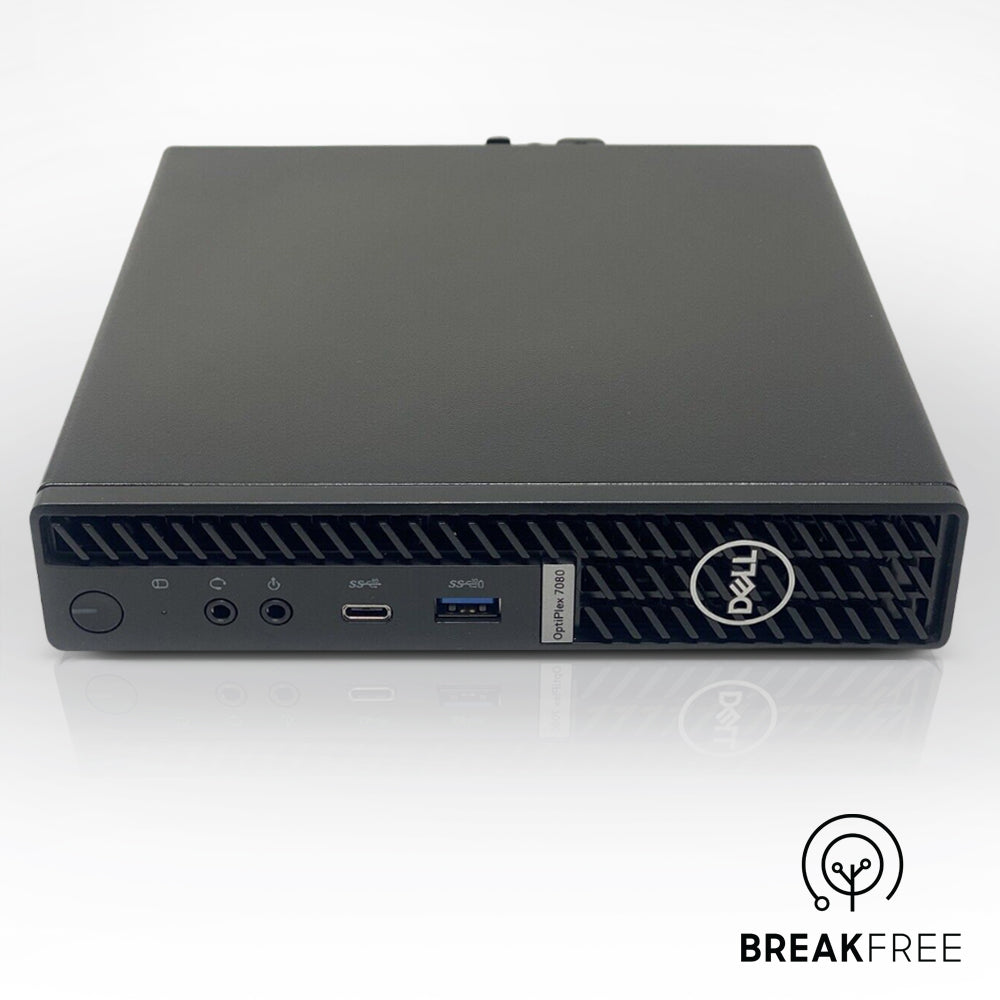 Dell OptiPlex 7080 Micro PC i3 10105T 4.9GHz 16GB RAM 256GB SSD 500GB HDD 4K