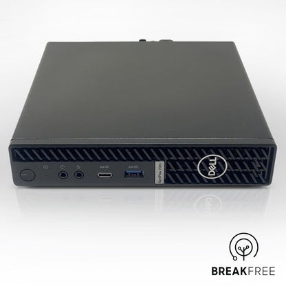 Dell OptiPlex 7080 Micro PC i3 10105T 4.9GHz 16GB RAM 256GB SSD 500GB HDD 4K