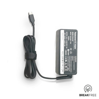 USB-C Tip 65W Adapter Replacement Power Supply For Lenovo