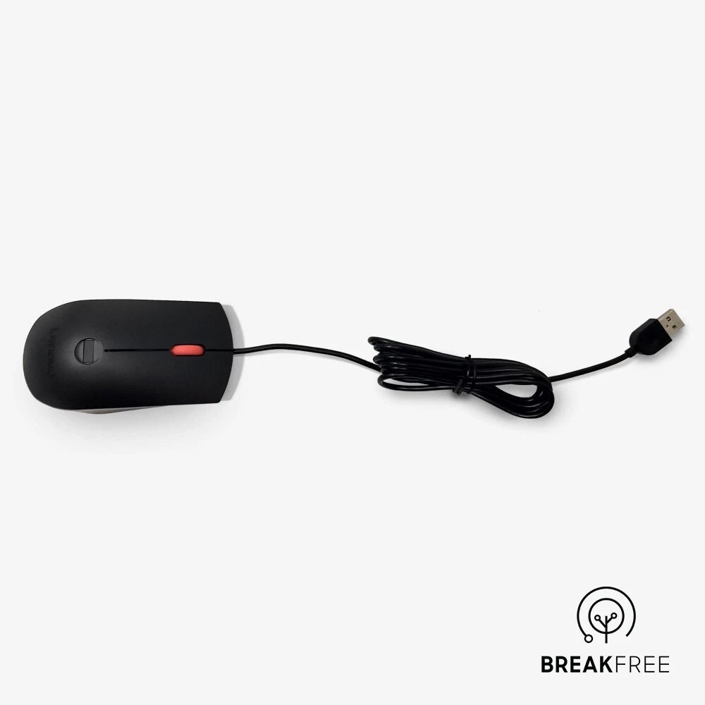 Lenovo 4Y50Q64661 Fingerprint Biometric USB Wired Mouse