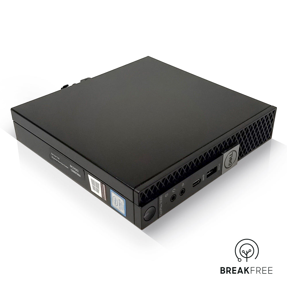 Dell OptiPlex 5060 Micro PC i5 8500T 3.5GHz 16GB RAM 256GB SSD 4K