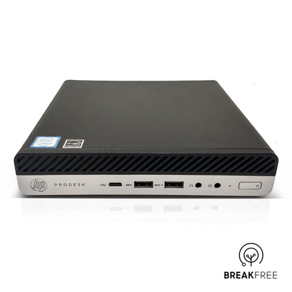 HP ProDesk 600 G4 Mini PC i7 8700T 4GHz 32GB RAM 500GB SSD 4K