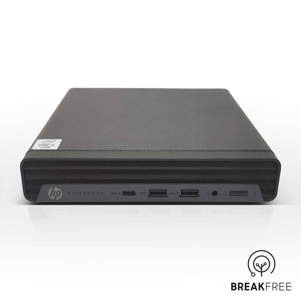 HP EliteDesk 800 G6 Mini PC i5 10500T 3.8GHz 16GB RAM 256GB SSD WiFi Bluetooth 4K