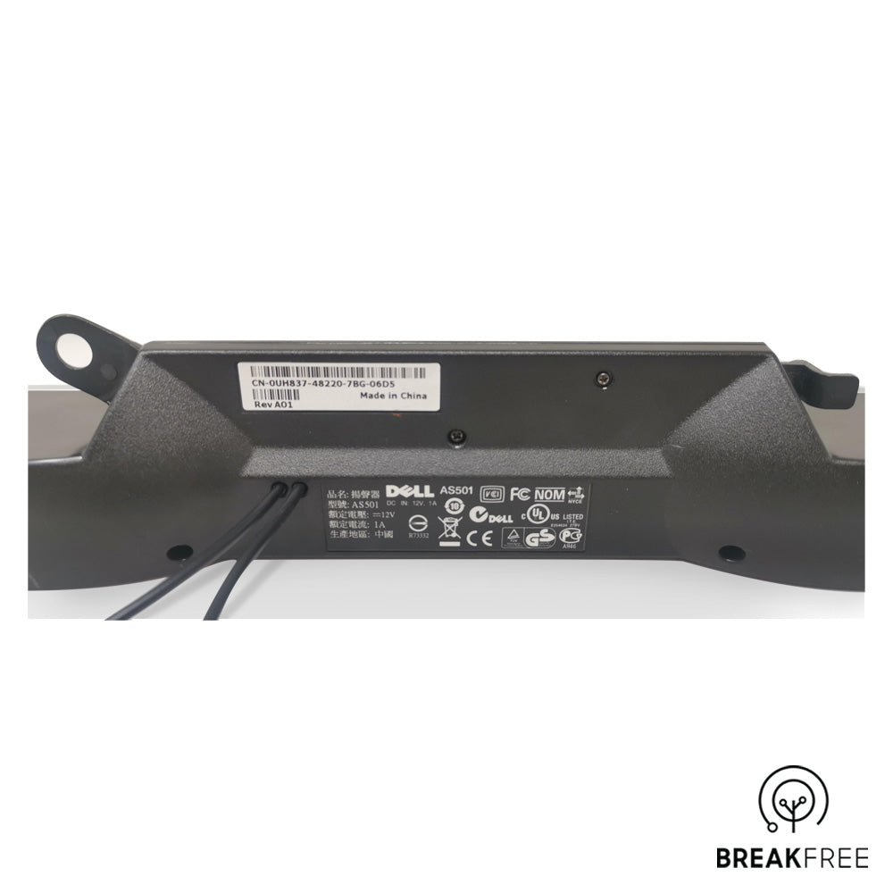 Dell AS501 Multimedia Attachable Soundbar 0UH837