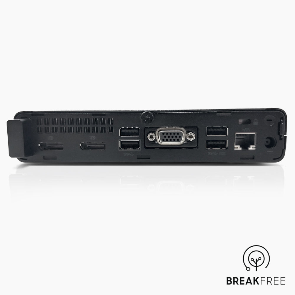 HP ProDesk 600 G5 Mini PC i5 9500T 3.7GHz 16GB RAM 256GB SSD WiFi Bluetooth VGA 4K