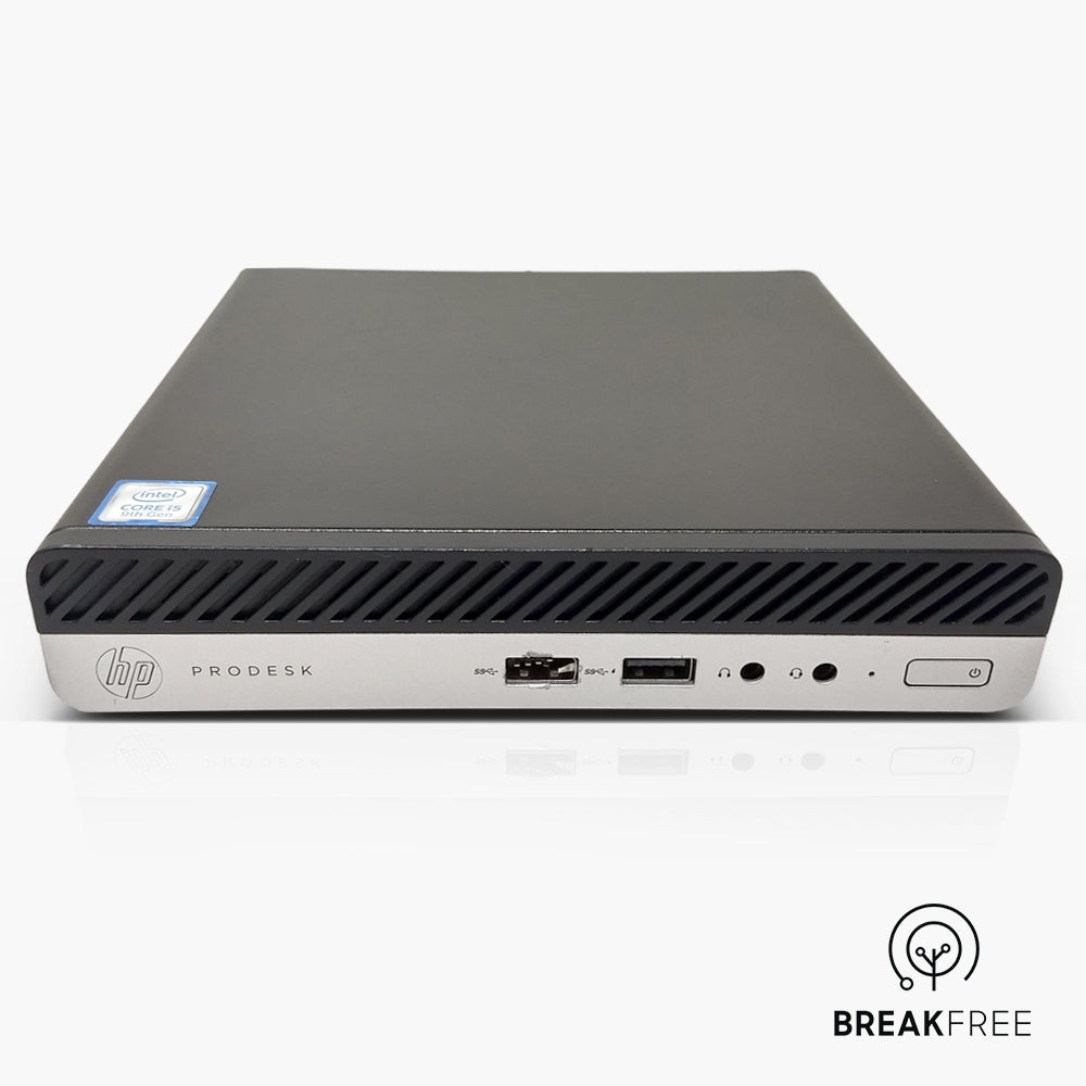 HP ProDesk 400 G5 Mini PC i5 9500T 3.7GHz 16GB RAM 256GB SSD 4K