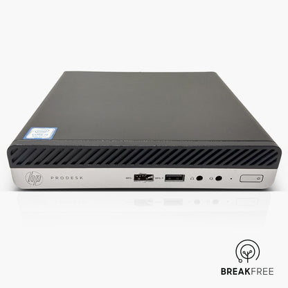 HP ProDesk 400 G5 Mini PC i5 9500T 3.7GHz 16GB RAM 256GB SSD 4K