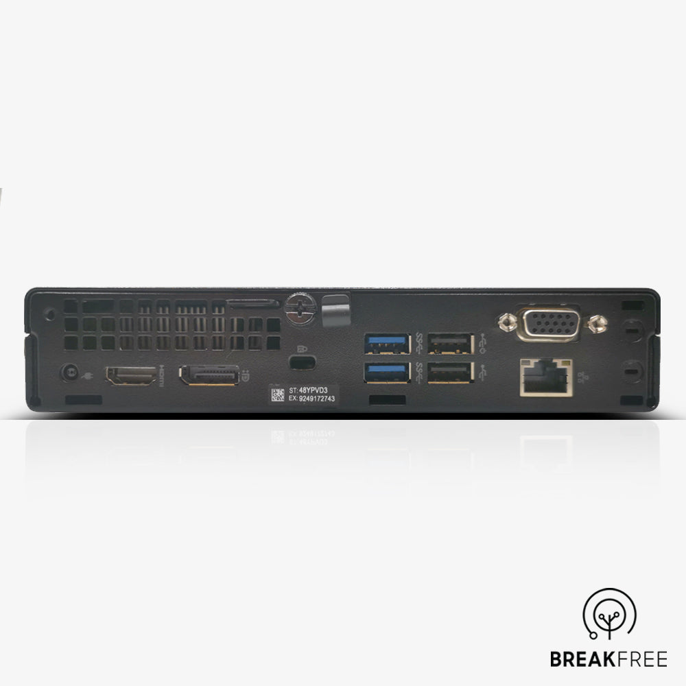 Dell OptiPlex 3080 Micro PC i7 10700T 4.5GHz 16GB RAM 500GB SSD 4K VGA DP HDMI