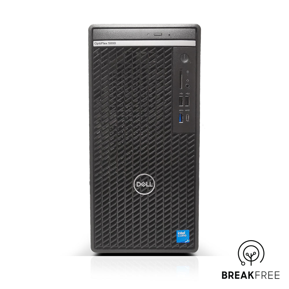 Dell OptiPlex 5000 Tower PC i7 12700 4.9GHz 16GB RAM 256GB SSD 1TB HDD WiFi Bluetooth